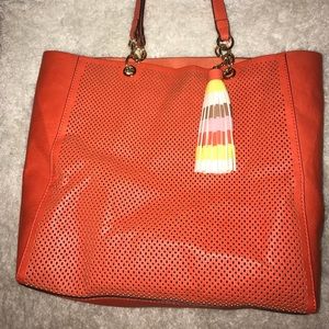 Large Red Massimo Tote